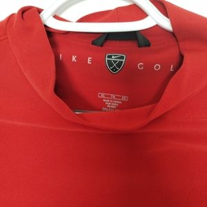 Nike golf mock short sleeveXL